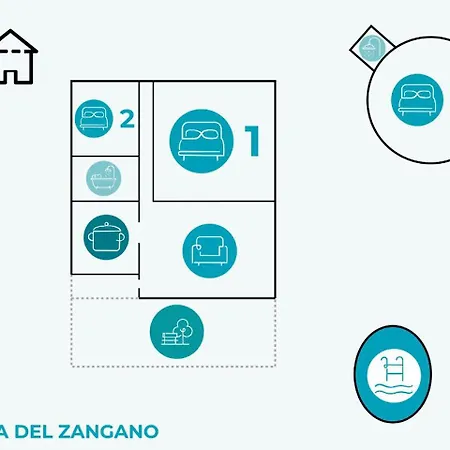 Cubo's La Rosa Del Zangano Holiday home Alhaurin el Grande